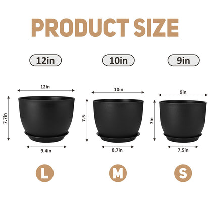 YNNICO Indoor Self Watering Planters
