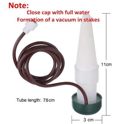 HESTYA 8 Pack Plant Self Watering Stakes Insert Automatic Watering Devices Self Watering Spikes Indoor Outdoor Plant Watering for Vacation