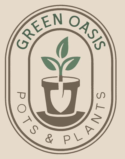 Green Oasis Premium 25 Gallon Nursery Pots (5 Pack) - Heavy Duty Injection Molded Black Plastic Planter Containers with Drainage Slots - 25" x 18.5" for Trees & Large Plants - Professional Grade