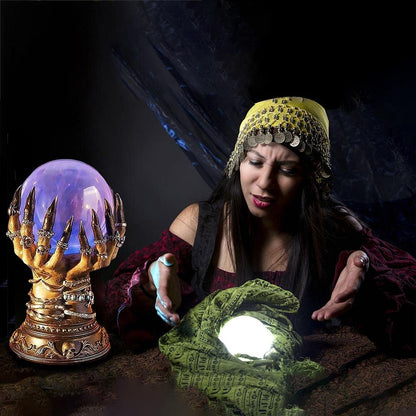 Dan&Dre Halloween Witch Celestial Flashing Crystal Ball for Decoration