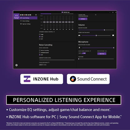 Sony INZONE Buds Wireless Gaming Earbuds, Perfect for PlayStation® 5, for PC/PS5/Switch/Mobile, 48Hr Battery with Case, Noise Canceling, 360 Spatial Sound, 2.4GHz USB-C Dongle, WF-G700N White