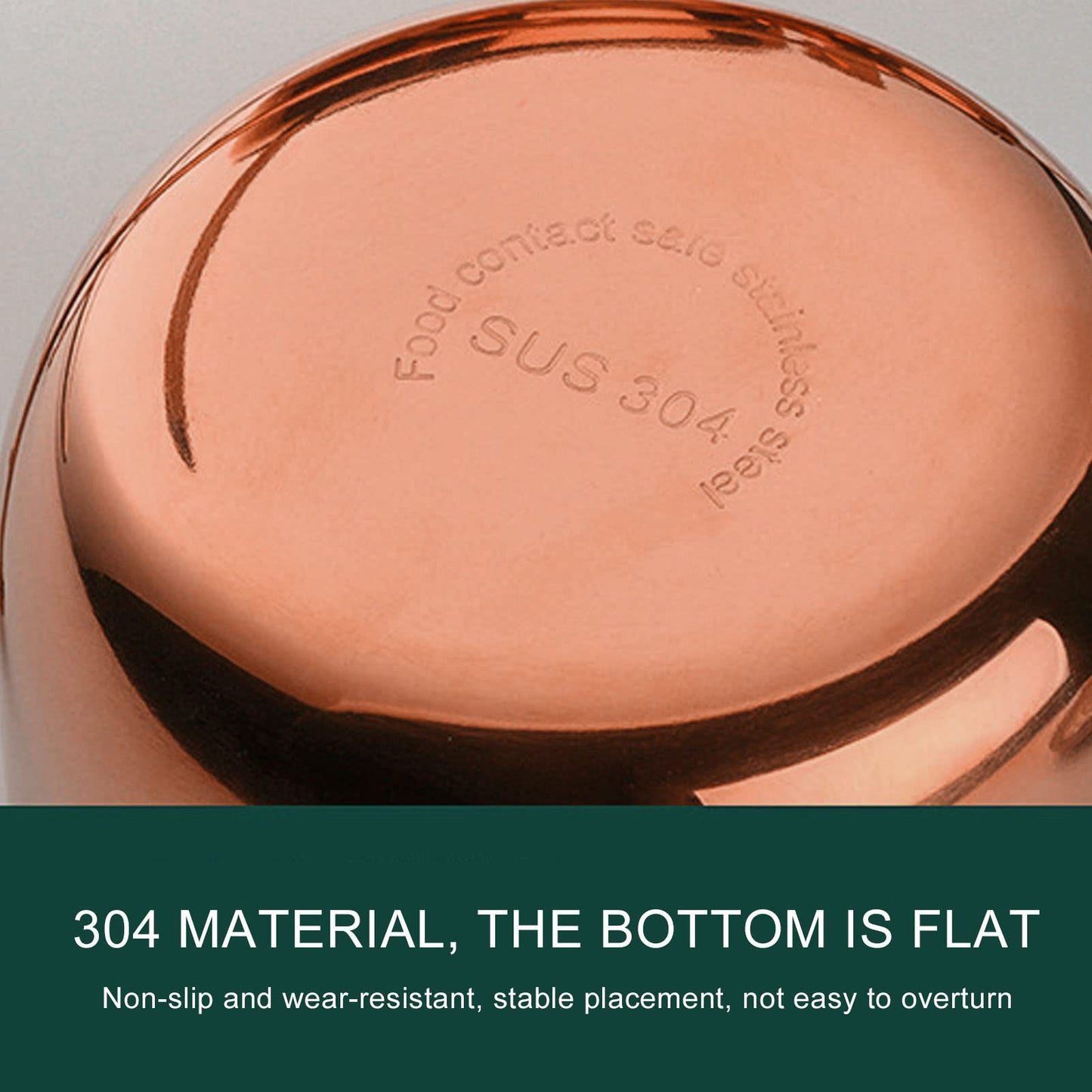 Locadence Stainless Steel Seasoning Box, Condiment Canisters Pots, Sugar Storage Bottle with Lid for Salt, Sugar, Sesame Seeds, Home Kitchen Restaurant (Rose Gold)