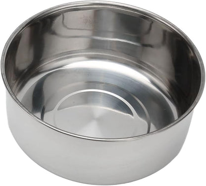 GOTOTOP Stainless Steel Coop Cup, Hanging Pet Bowl Food Water Feeder with Hook for Dogs Cats Birds Rabbits in Crate Cage Kennel