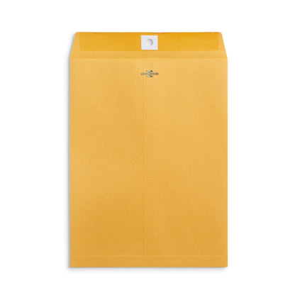 Blue Summit Supplies 100 9” x 12” Clasp Envelopes with Gummed Seal, Letter Size Clasp Mailing Envelopes Made From 28lb Kraft Paper, For Mailing Larger Papers or Magazine, Bulk 100 Pack