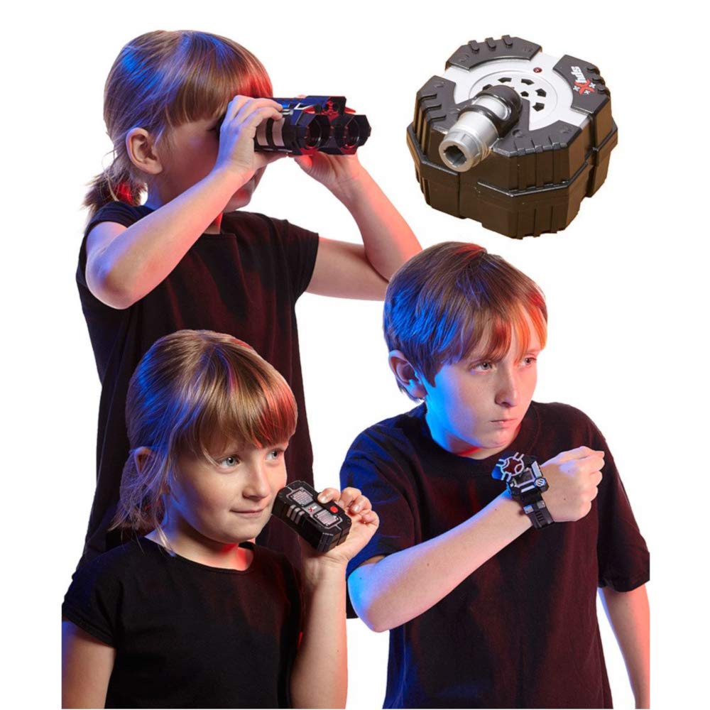 SpyX Recon Set - Includes Night Nocs + Voice Disguiser + Recon Watch + Motion Alarm. Perfect for Your Next Recon Mission and an Awesome Addition for Your spy Gear Collection!