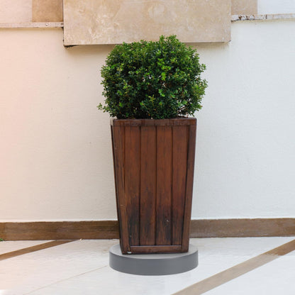 SEWOART Heavy Duty Plant Dolly with Wheels Rolling Plant Stand for Easy Moving Sturdy Plastic Planter Tray for Pots Quiet -directional Design for Indoor and Outdoor Use