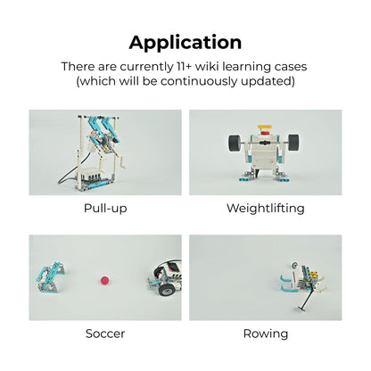 ELECFREAKS Micro:bit Sport Kit with Nezha Pro Expansion Board 11+ Learning Projects,microbit Planet X Sensors Starter Kit with Closed Loop Motor(Without Micro:bit)