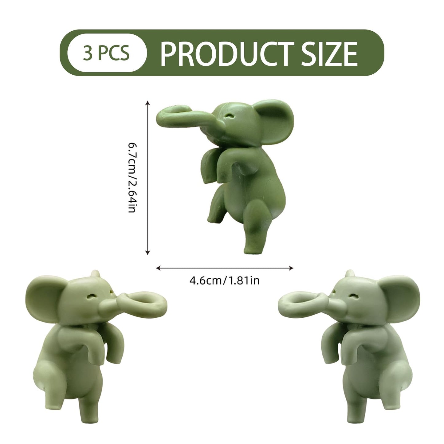 IVTLIF VVV Plant Propagation Buddy 3pcs Plant Cutting Holders for Stems, Sprouts and Shoots, Indoor Plant Supports for Propagating Cuttings, Gift for Plant Lovers, Funny Plant Accessories