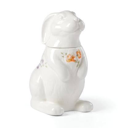 Lenox 893454 Butterfly Meadow Bunny Cookie Jar, Easter Serveware