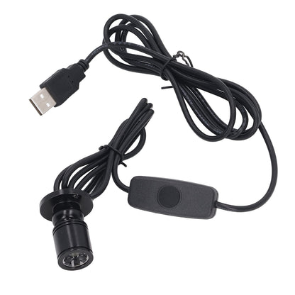 Mini LED Spotlight 5V USB Dimmable Spot Lights Accent Lights with 6.6ft Cable for Painting Picture Plants Jewelry Showcase Model Display (Warm White Light 3000K)