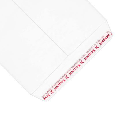 Xxcxpark 250 PCS 6x9 inches Security Catalog Envelopes Printable Self Seal Envelopes, Anti Tear White Kraft Envelopes for Invitation Cards, Pictures, Photos, Documents