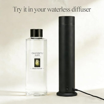 Black Forest Scented Oil Diffuser Refill 6.76 fl oz Natural Essential Oil, Aromatherapy, SPA and Home Decor for Men, 0% Alcohol, Unique Blend to Promote Sleep & Relieve Stress