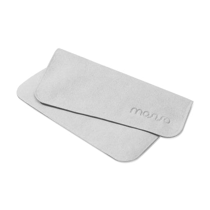 MOSISO Polishing Cloth, 2PCS Soft Microfiber Cloth Electronic Screen Cleaning Cloths Compatible with iPhone,Compatible with MacBook,Compatible with iPad,Tablets,Laptop Notebook Computer,Camera, Grey