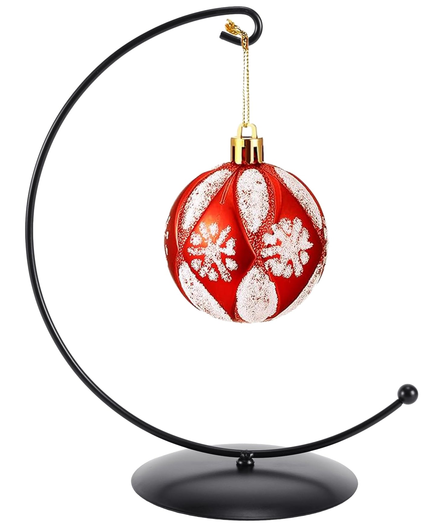 Maibloln Ornament Display Stand Hanger Rack Hook Chrismas Ornament Party Decoration Holder Air Plant Flower Pot Hanging Terrarium Home Office Decoration(newC-Style)