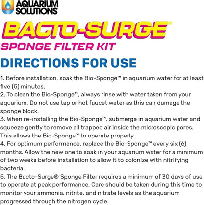 Hikari Bacto-Surge Foam Filter, XL (125 Gallon)