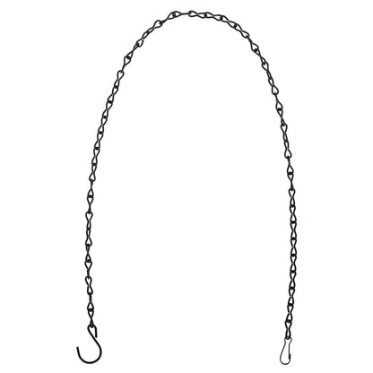 Foraineam 12 Pack 35 Inches Hanging Chains Flower Pot Basket Replacement Chain Plant Hangers for Bird Feeders, Birdbaths, Planters, Billboards, Lanterns and Ornaments