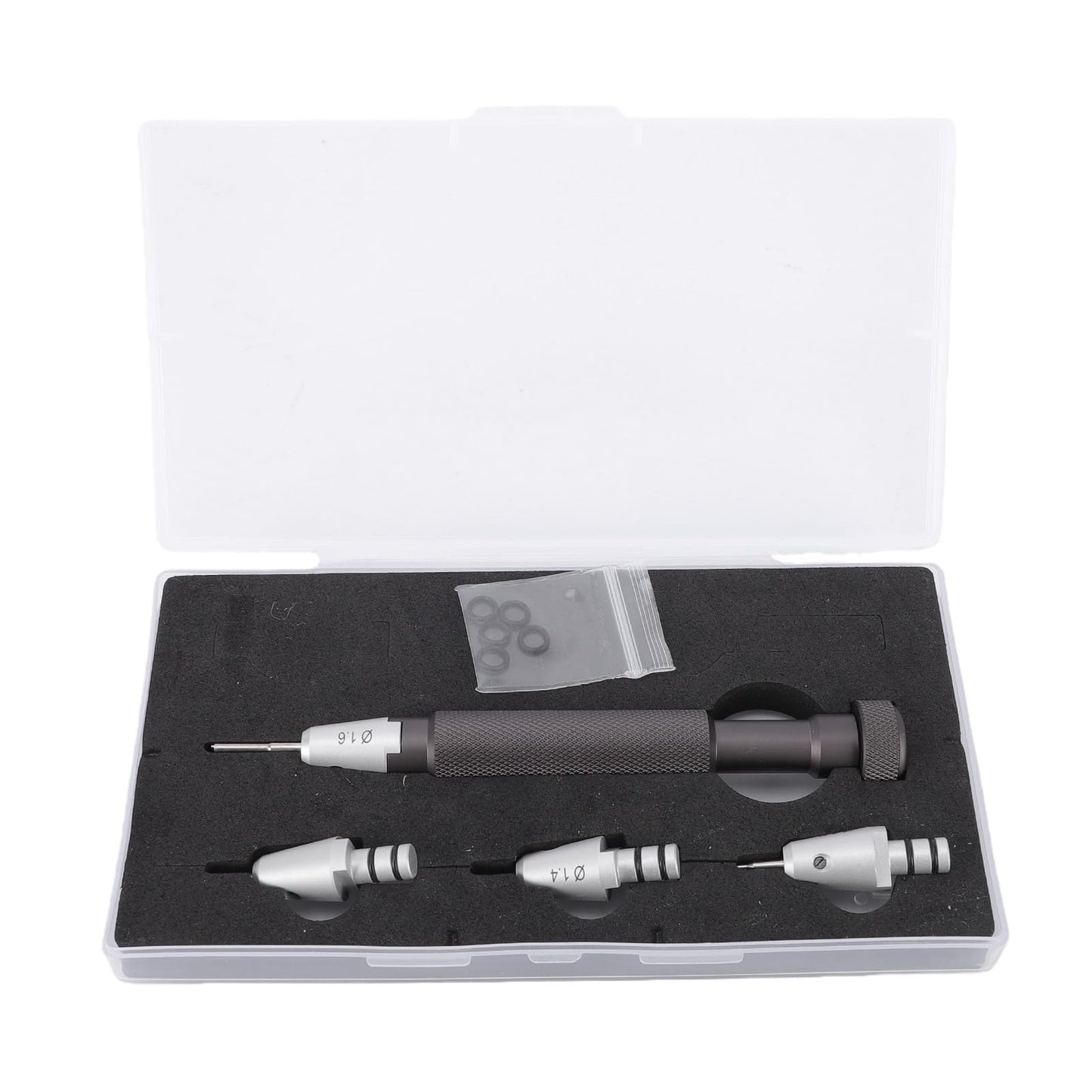 Aramox Jewelers Screwdrivers Set, 1.2 to 1.8mm Bits Watch Repair T Handle Non Slip Grip for Watchmaker Jewelry Crafting