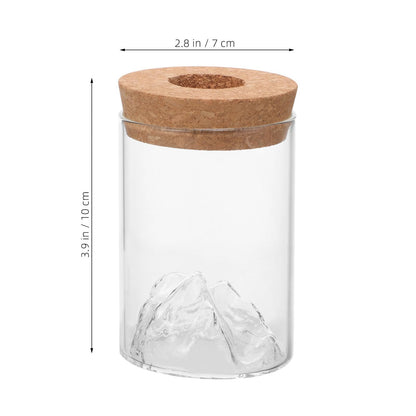 BESPORTBLE Glass Plant Holder Vase for Flower Arrangement, Glass Hydroponic Container for Office Desktop Plants, Succulent Floral Holder Terrarium Bottle