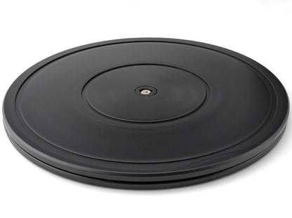 Famgee 12 Inch Heavy Duty Lazy Susan Turntable Rotating Swivel Stand with Steel Ball Bearings for Flat Panel Monitors, Computer, TV, Speakers, Bonsai, Statue, Cabinet Organizer