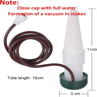 HESTYA 24 Pack Plant Self Watering Stakes Insert Automatic Watering Devices Self Watering Spikes Indoor Outdoor Plant Watering for Vacation