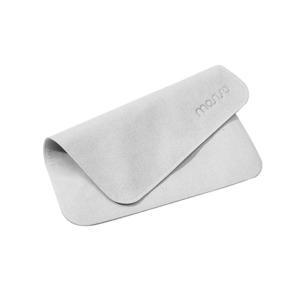 MOSISO Polishing Cloth, 2PCS Soft Microfiber Cloth Electronic Screen Cleaning Cloths Compatible with iPhone,Compatible with MacBook,Compatible with iPad,Tablets,Laptop Notebook Computer,Camera, Grey
