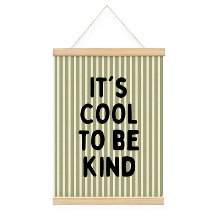 STHTTSW Kids Room Decor,Sage Green Classroom Wall Decor,It's Cool to Be Kind Banner,Baby Nursery Decor Wall Hanging Flag for Bedroom Playroom Classroom Kids Rroom 12x16 Inch