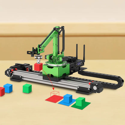 HIWONDER JetMax Pro AI Vision Robot Am Jetson Nano Robot Electric Sliding Rail Kit ROS Open Source with Detailed tutorials and Source Codes