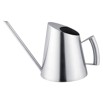 XHTLLO 1500ml Stainless Steel Wateannulus Can Brushed Garden Planting Indoor Outdoor