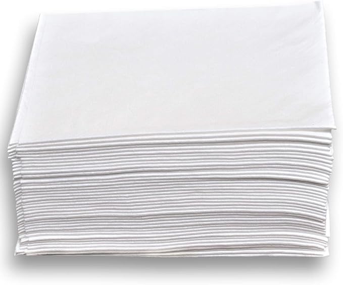DAVELEN Disposable Large Luxury Towels (100-Count) Spa and Salon Quality Softness for Guests, Clients | Hair, Face, Body Use | Luxurious Comfort, Ecofriendly (100, 32x16 inches)