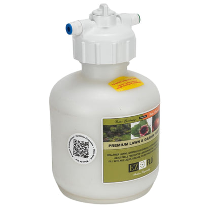 EZ-FLO 3/4 Gallon Hose‑Bib & Drip Fertilizer Injector | Low‑Pressure Garden Feeder for On/Off Flow & Drip Irrigation | EZ 2005‑HB