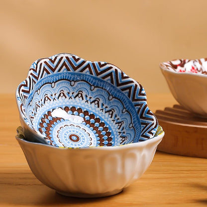 MaxBlaster 10Pcs 3.3 Inch Ceramic Dipping Sauce Bowls, Dipping Sauce Dishes, Soy Sauce Dish, Side Dish Bowls, Small Dip Bowl for Condiments, Appetizer, Dessert, BBQ, Sushi