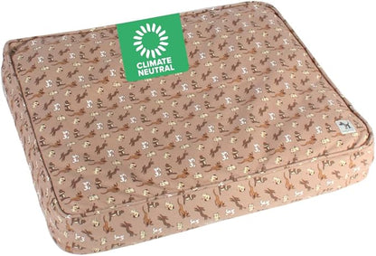 Molly Mutt Huge Dog Bed Cover - Daysleeper Print - Measures 36”x45”x5’’ - 100% Cotton - Durable - Breathable - Sustainable - Machine Washable Dog Bed Cover