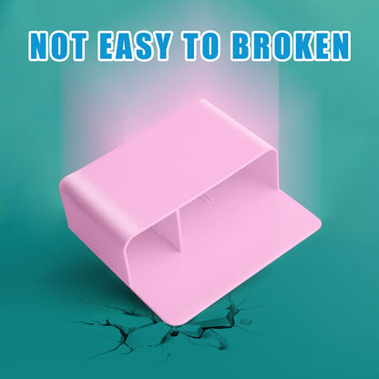 noonebutyou 2 Pcs Magnetic Marker Holder Dry Erase Marker Holder Wall Mount Self Adhesive Pen Holder Magnetic Marker Cup Holders for Whiteboard, Fridge, Home Office School (Pink)