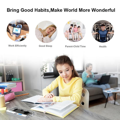ySky Portable Phone Lock Box with Timer for iPhone and Android Phones, Self-Control Timed Phone Jail Locker to Help Kids,Students, Adults Focus Back, Unplug from Phones Boost Your Mental Wellness
