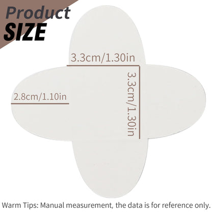 GMAPATS 200Pcs Chocolate Paper Truffle Wrappers, Baking Liners Resistant Chocolate Candy Cups for Valentine‘s Day Gifts, Wedding, Birthday, Baby Shower (White)