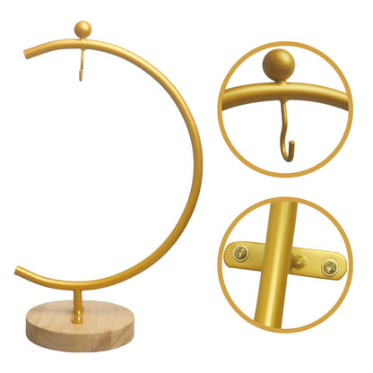 MADOCEGO Large Ornament Display Stand for Hanging Glass Globe, Air Plant, Witch Ball, Christmas Ornament and Home Wedding Decoration(