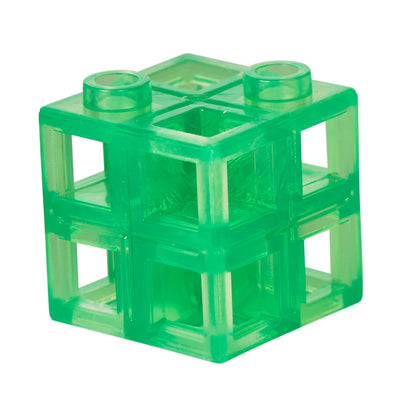 Excellerations Translucent Grid Linking Cubes - 200 Pieces