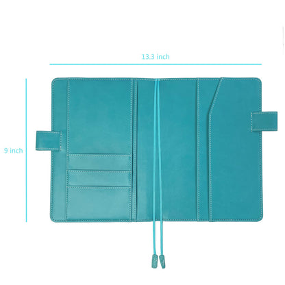 Fromthenon A5 Premium Fabric Cover for Refillable Notebook Planner [A5 Cover Only] (Grey)