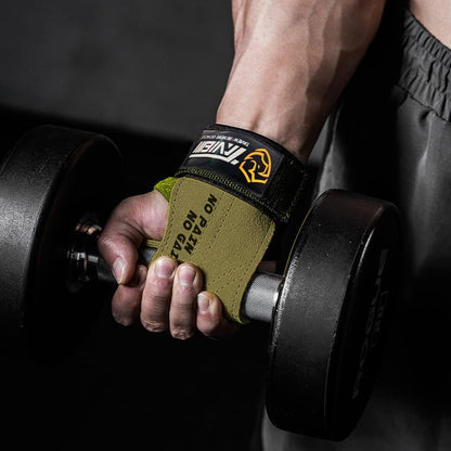 Wrist Straps for Weightlifting for Maximum Grip Support - Lifting Deadlift Strap & Weight Lifting Grips Gloves for Working Out Pull Up Deadlifting & Shrugs