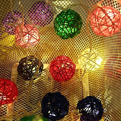 Large Bird Toys, Parrot Chew Toys Bird Toys, 1.97 inch 20 Pcs Rattan Wicker Balls Parakeet Chewing Toys, for Budgies Conures Hamsters Bunny Toy, Decoration for DIY Craft Party Wedding