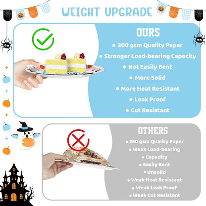 AIBIIN Halloween Baby Shower Decorations for Boys, A Little Boo is Almost Due Blue Balloons Garland Arch Kit with Backdrop Tableware Set for Newborn Party Decor Supplies