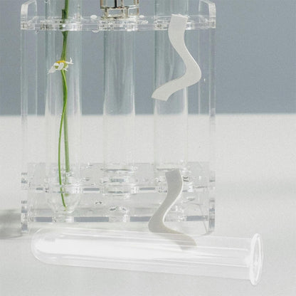GAROZATION 4pcs Glass Hydroponic Vase Test Tubes 2.5x3x18cm Desktop Propagation Station Plant Terrarium Tubes Glass Planter for Home Décor