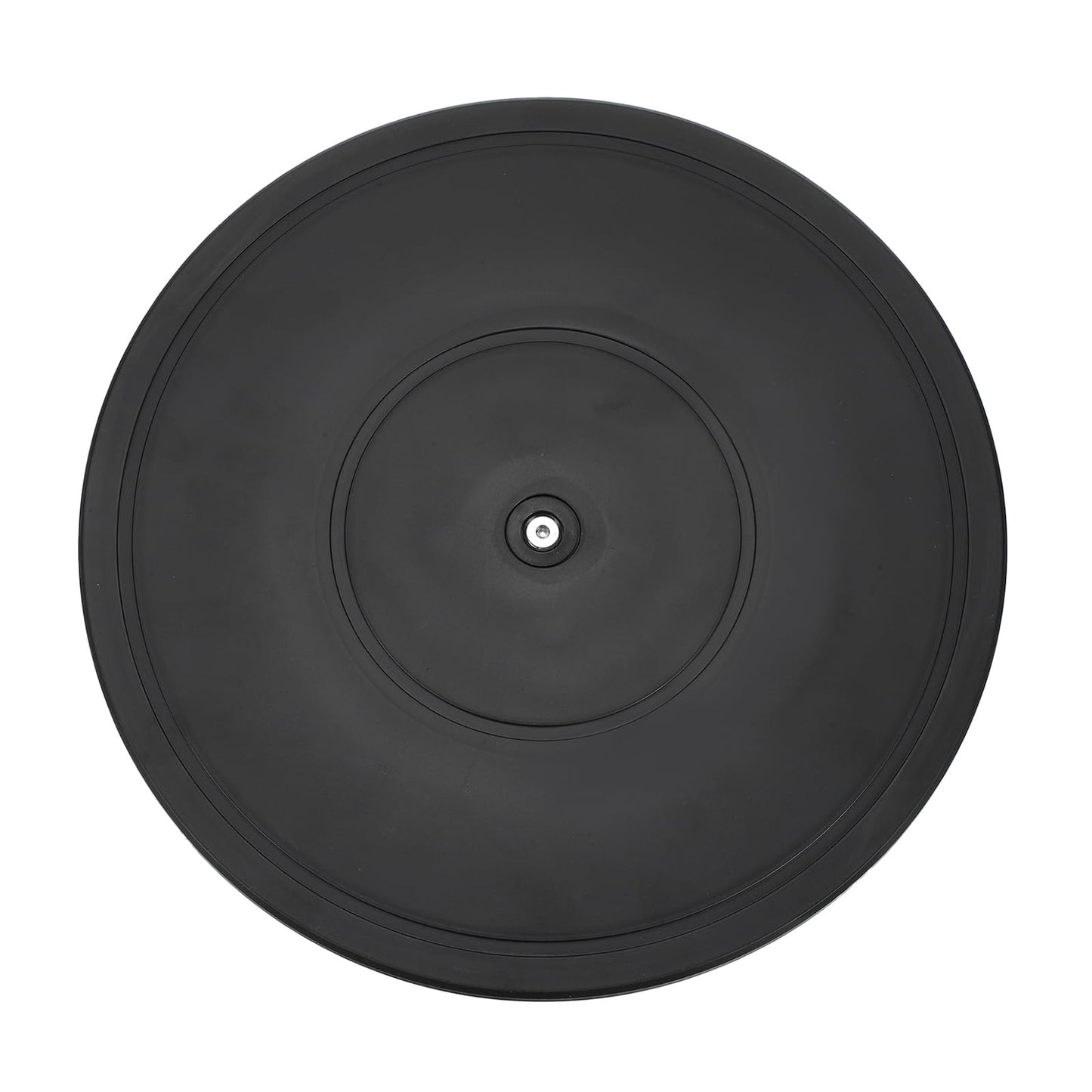 uxcell 2Pcs 12 Inch Rotating Swivel Stand with Steel Ball Bearings, 360 Degree Rotating Lazy Susan Turntable Organizer Round Rotating Plate for TV Sculpture Computers Monitor, Black
