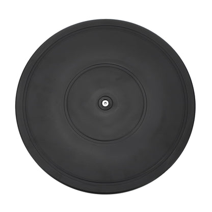 uxcell 2Pcs 12 Inch Rotating Swivel Stand with Steel Ball Bearings, 360 Degree Rotating Lazy Susan Turntable Organizer Round Rotating Plate for TV Sculpture Computers Monitor, Black