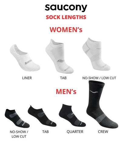 Saucony Women's RunDry Performance 8, 16 Pairs Heel Tab Athletic Socks, S-L, Assorted Light (8 Pairs), Medium