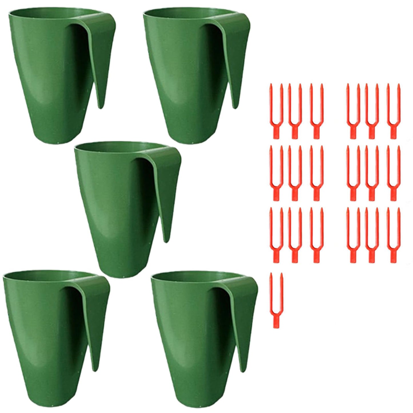 ordinarYone Breathable Strawberry Propagation Cups with Runner Forks for Root Rot and Promote Growth in High Hu
