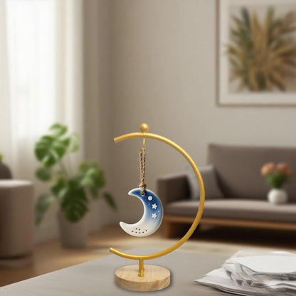 MADOCEGO Large Ornament Display Stand for Hanging Glass Globe, Air Plant, Witch Ball, Christmas Ornament and Home Wedding Decoration(