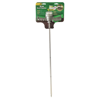 Ross Heavy Duty Metal Root Feeder, Deep Root Watering Tool and Fertilizer Injector, 31.5" x 10"