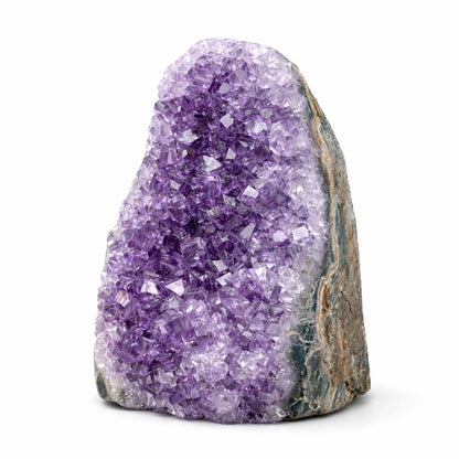 Natural Amethyst Cluster Crystal (0.5–1 lb) Raw Purple Amethyst Druzy Geode from Brazil – Healing Crystal for Meditation, Chakra Energy Balance, Reiki, Spiritual Decor & Home Decoration