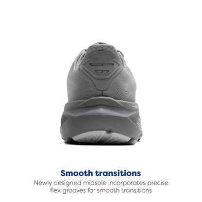 Brooks Men’s Ghost 17 Neutral Running Shoe - Primer Gray/Oyster Mushroom - 9 Medium